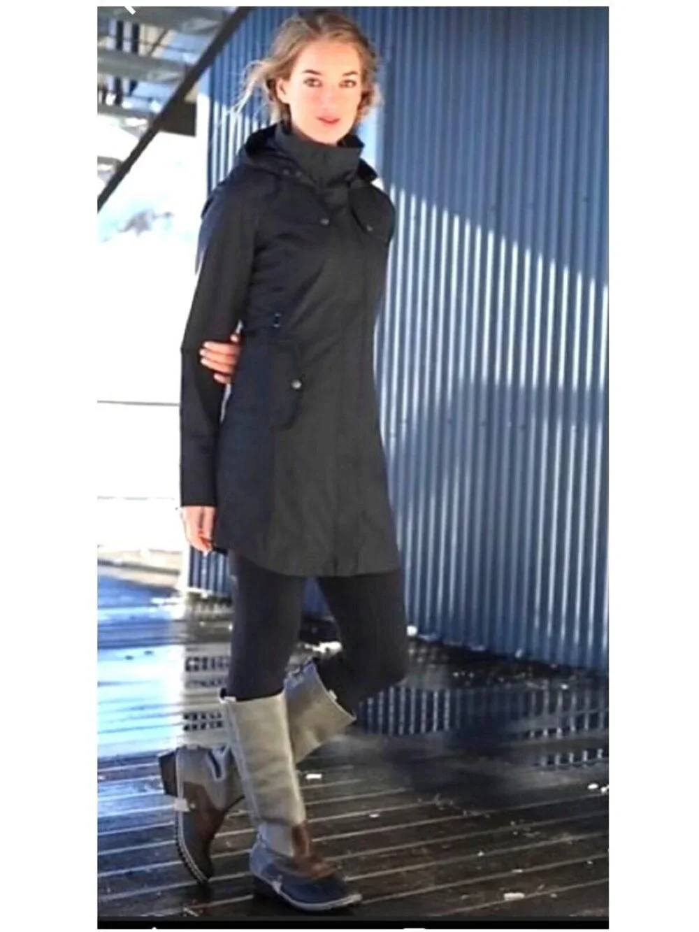 SOREL SLIMPACK Tall 10 Equestrian Riding Boot Shale Gray Waterproof RARE HTF
